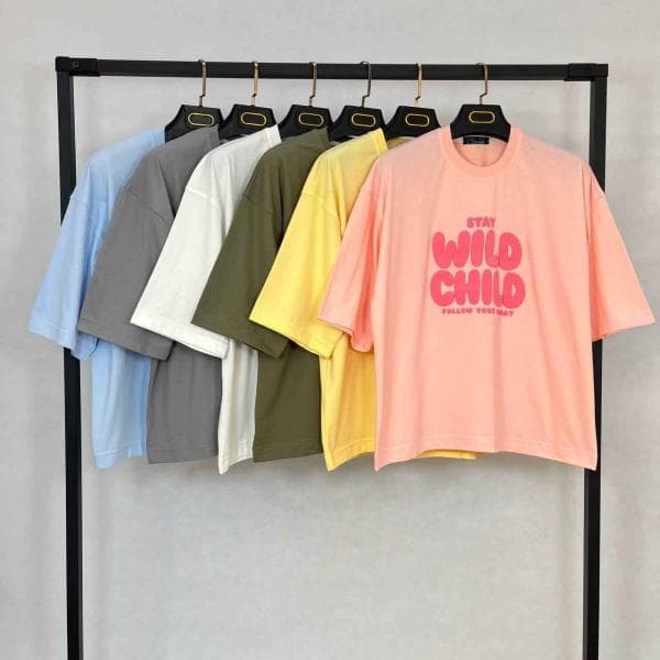 تیشرت باکسی Wild Child کد 1144 - تصویر 2