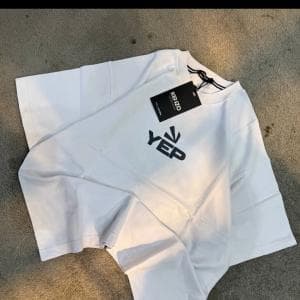 تیشرت دو نخ پیش و پشت چاپ پفکی