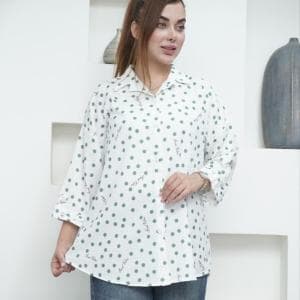 شومیز تابستانی طرح توپی