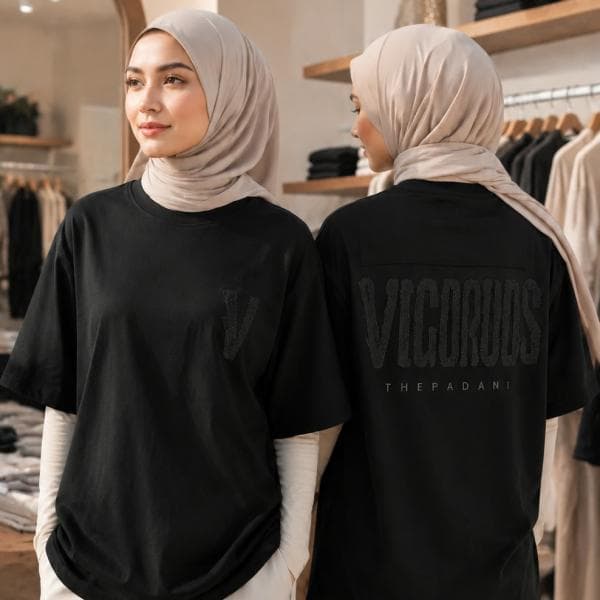 تیشرت پارچه مچینست طرح V - تصویر 8