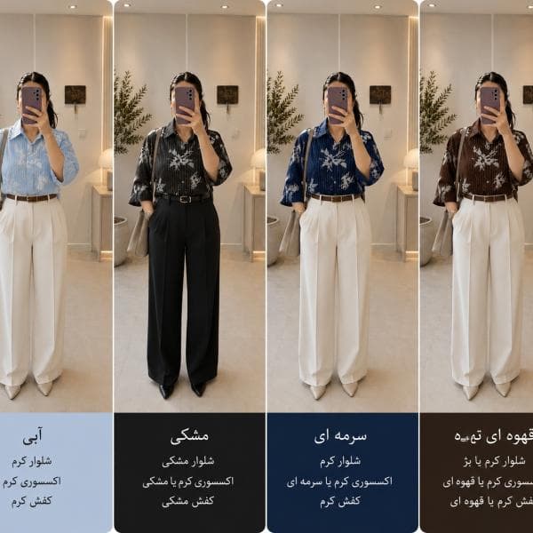 شومیز طرحدار - تصویر 3