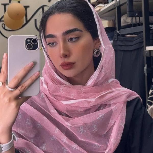 شال توری چاپی پاپیون - تصویر 4