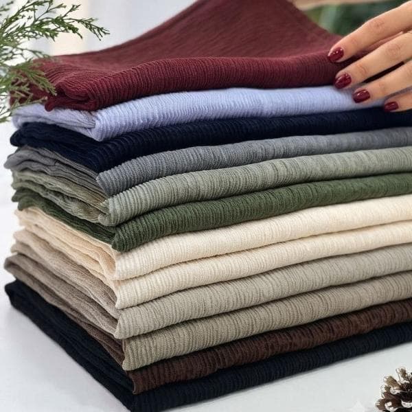 شال پلیسه نخی - تصویر 1