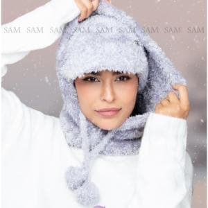 شال و کلاه زنانه زمستانی کد 510