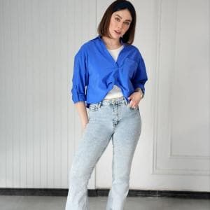 شومیز گره ای آدینا