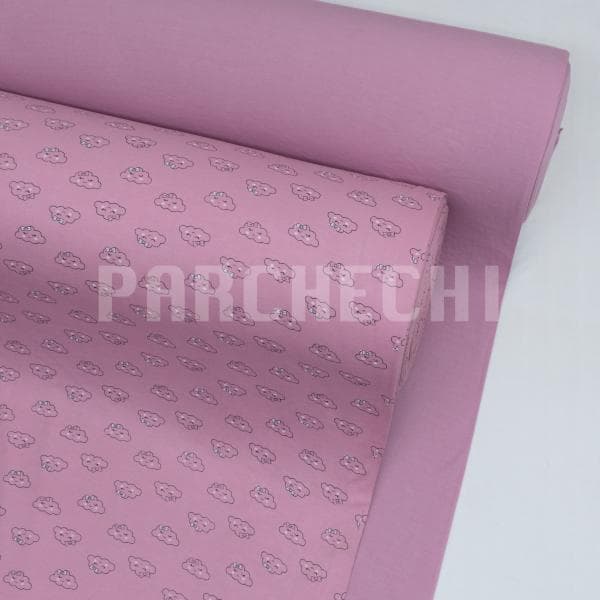 پارچه تریکو طرح ابر عروسکی - تصویر 1