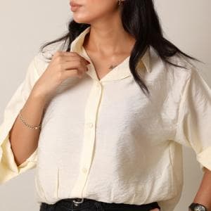 شومیز پری شیشه جلو کوتاه
