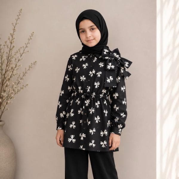 شومیز دخترانه پروانه