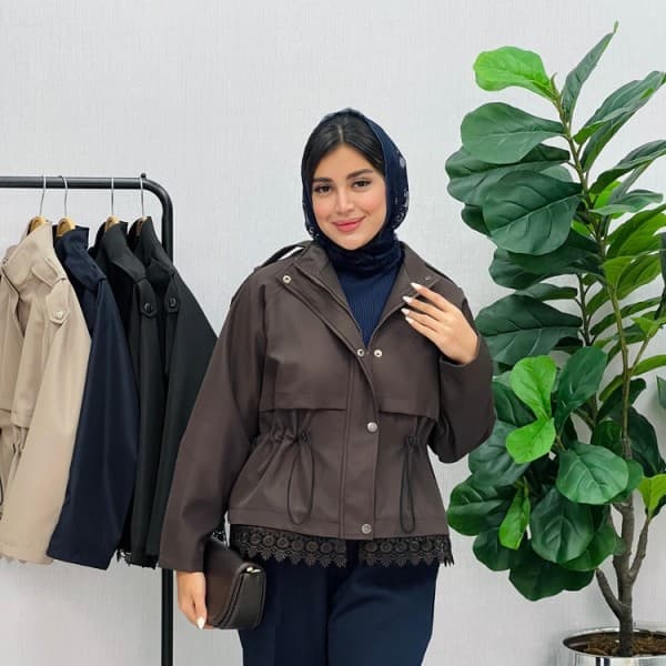 بارانی زنانه مدل شبنم - تصویر 2
