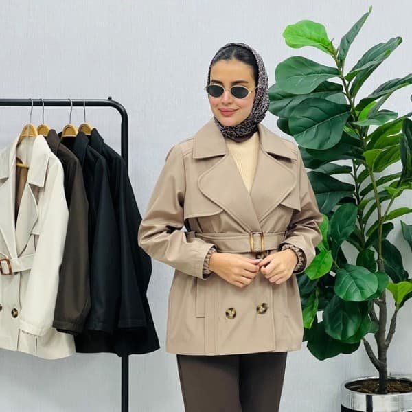 بارانی زنانه مدل نرگس - تصویر 2