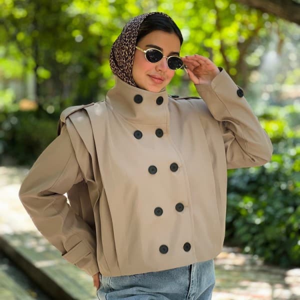 ترنج کت  زنانه مدل زارا - تصویر 4