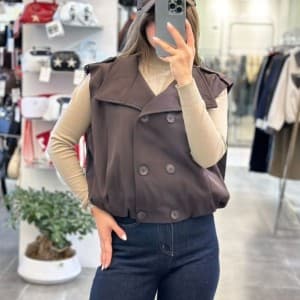 وست زنانه مدل زارا جنس کتان