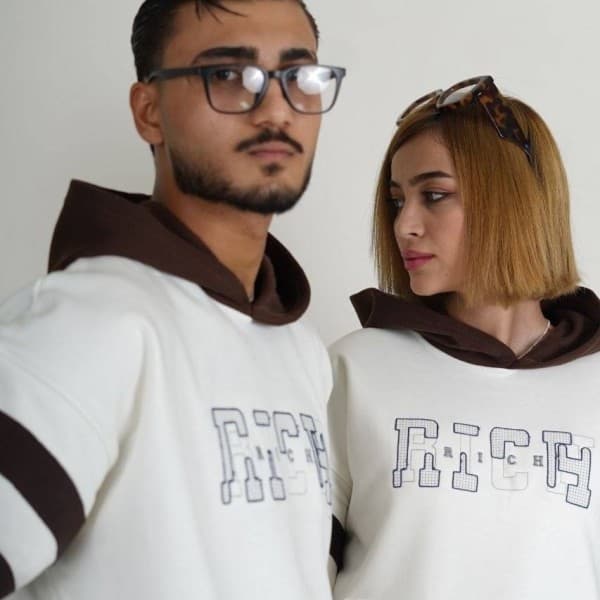 سفارش آنلاین هودی مردانه گلدوزی Rich آتاجین عمده