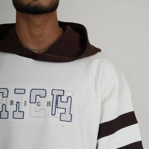 قیمت هودی مردانه گلدوزی Rich آتاجین عمده