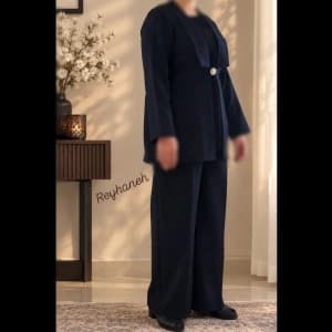 کت و شلوار زنانه مازیتو سرمه ای