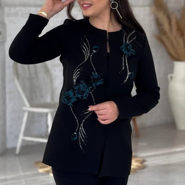 خرید اینترنتی کت زنانه مدل زمرد عمده
