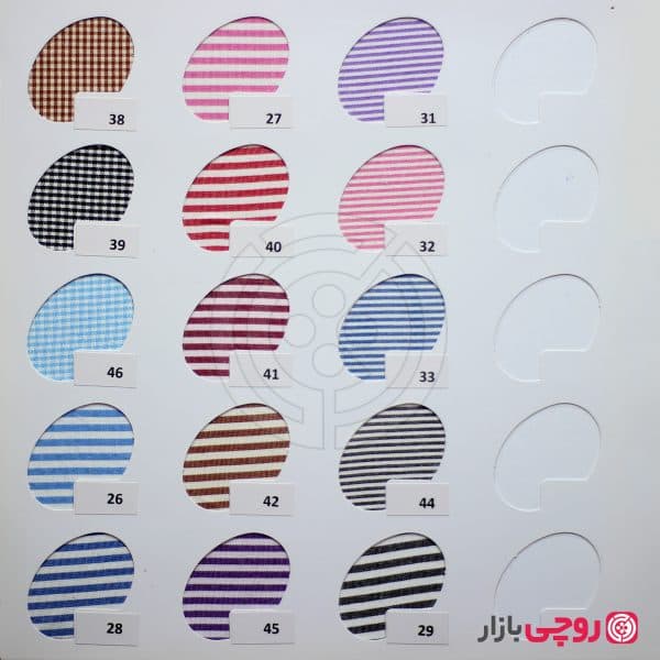پارچه تترون طرح دار - تصویر 1
