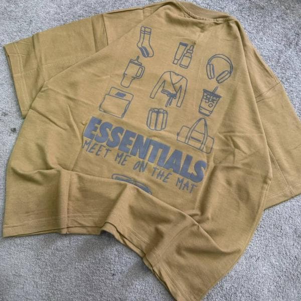 تیشرت دو نخ چاپی ESSENTIALS - تصویر 6