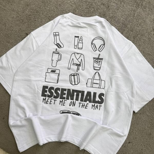 تیشرت دو نخ چاپی ESSENTIALS - تصویر 7