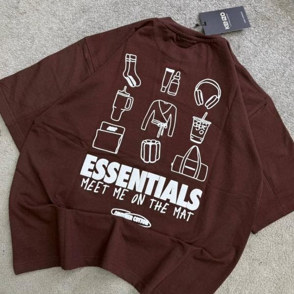 تیشرت دو نخ چاپی ESSENTIALS - تصویر 8