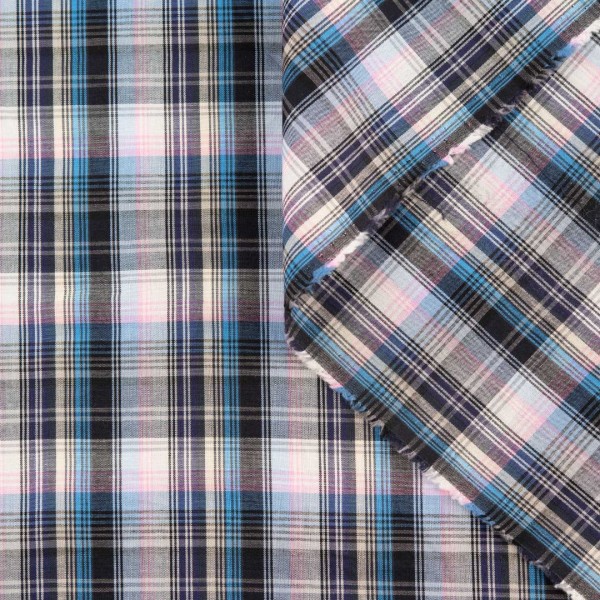 خرید آنلاین پیراهنی سرمه ای صورتی چهارخانه ریز 20(شناسه محصول: HN_20-3361081)
