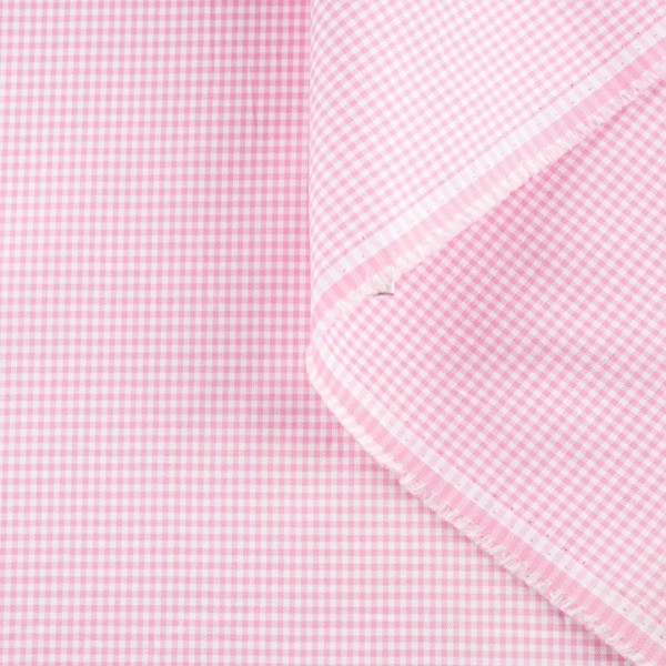 خرید آنلاین پیراهنی صورتی چهارخانه ریز 1(شناسه محصول: CI_3_1-061081)