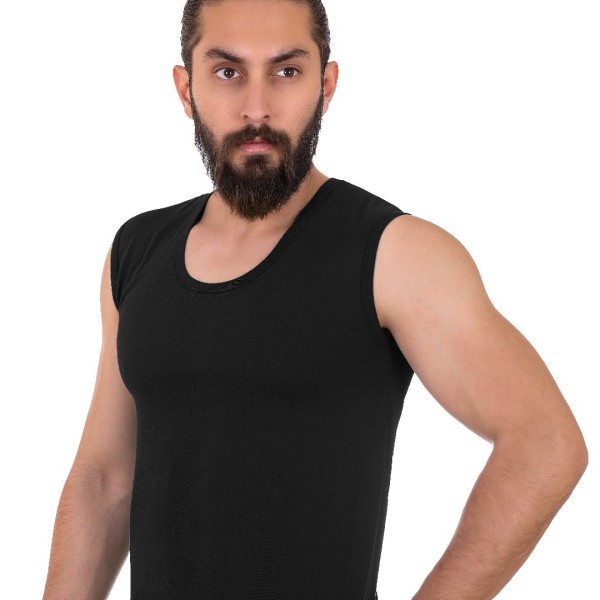 خرید اینترنتی زیرپوش مردانه حلقه ای مشکی